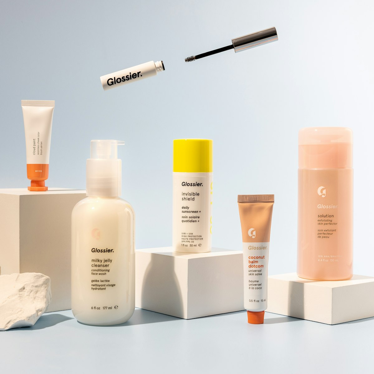 Série mensal de skincare